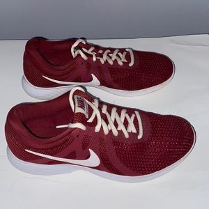 Nike, Sneakers, Women’s size 7.5, Red